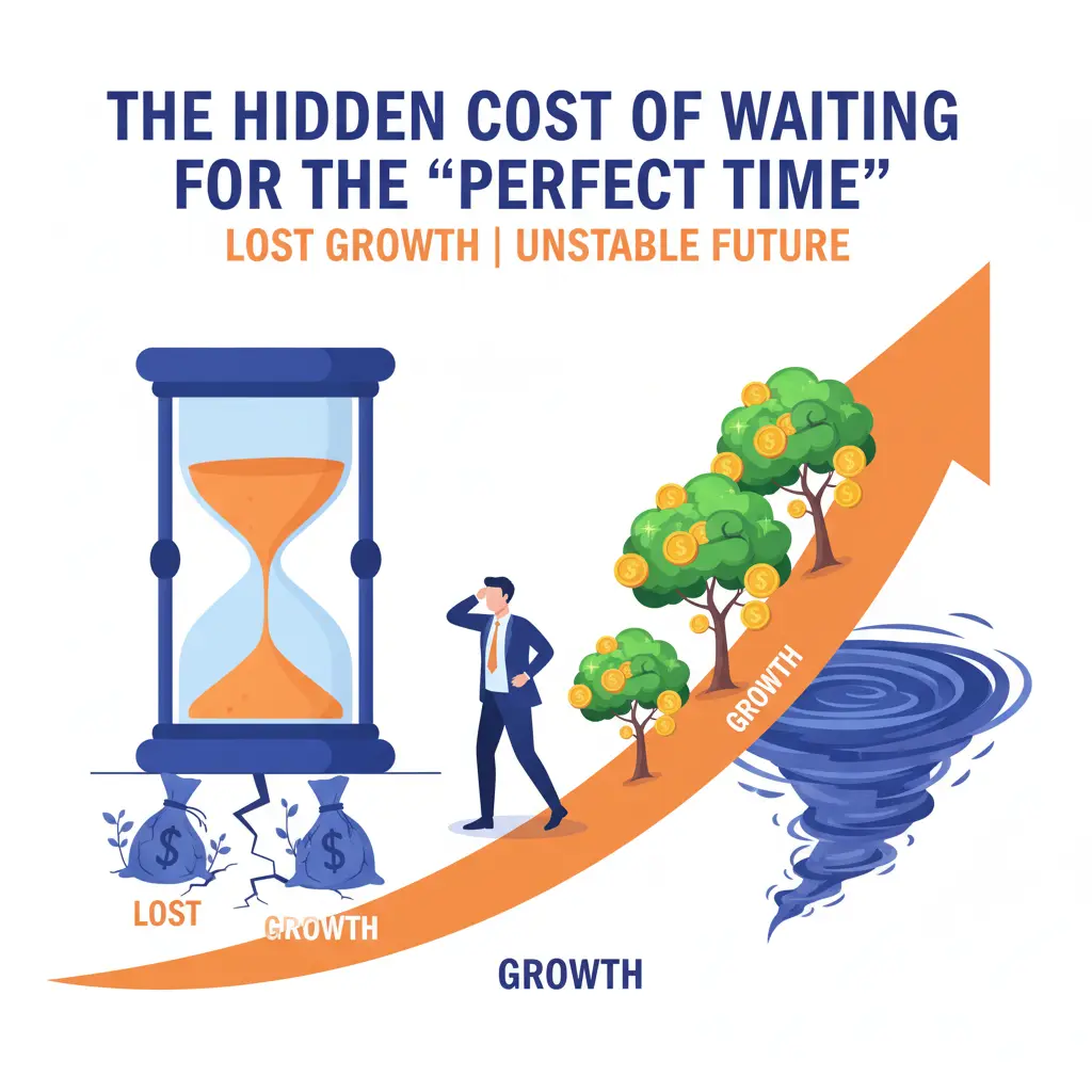 The Hidden Cost of Waiting for the “Perfect Time”